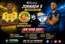 Marquense vs Cobán Imperial EN VIVO Apertura 2026 Liga Bantrab
