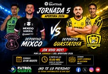 Mixco vs Guastatoya EN VIVO Apertura 2026 Liga Bantrab