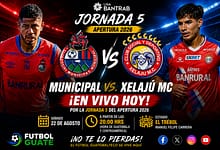 Municipal vs Xelajú MC EN VIVO Apertura 2026 Liga Bantrab