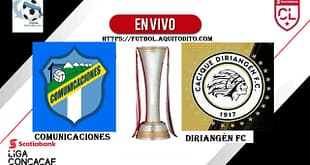 Comunicaciones vs Diriangén EN VIVO Liga de Concacaf 2022