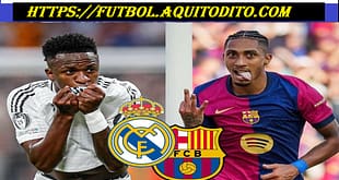 Real Madrid vs Barcelona EN VIVO Clásico español